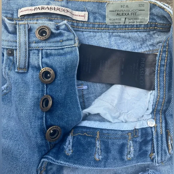 Parasuco High Rise Distressed Jeans - Picture 3 of 5